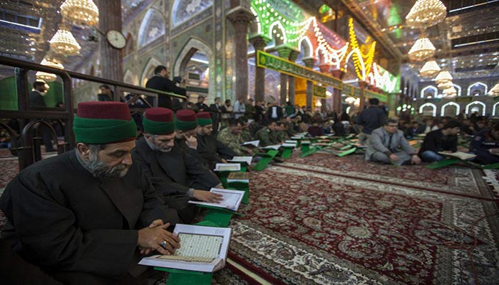 Unique Quranic evening at Imam Hussein Holy Shrine